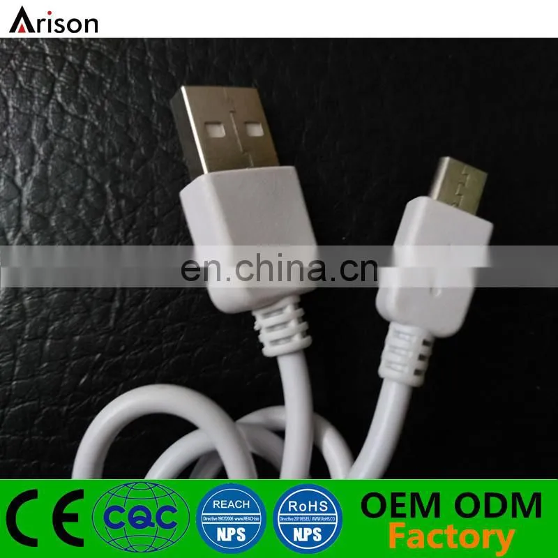 High speed 20Am USB cable for power bank micro 5pin USB data cable for tablet