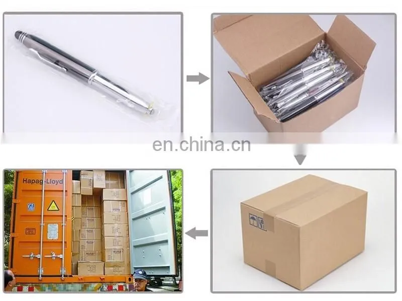 Customized Logo Printed Metal Ballpoint Pen Plastic Ball Pen