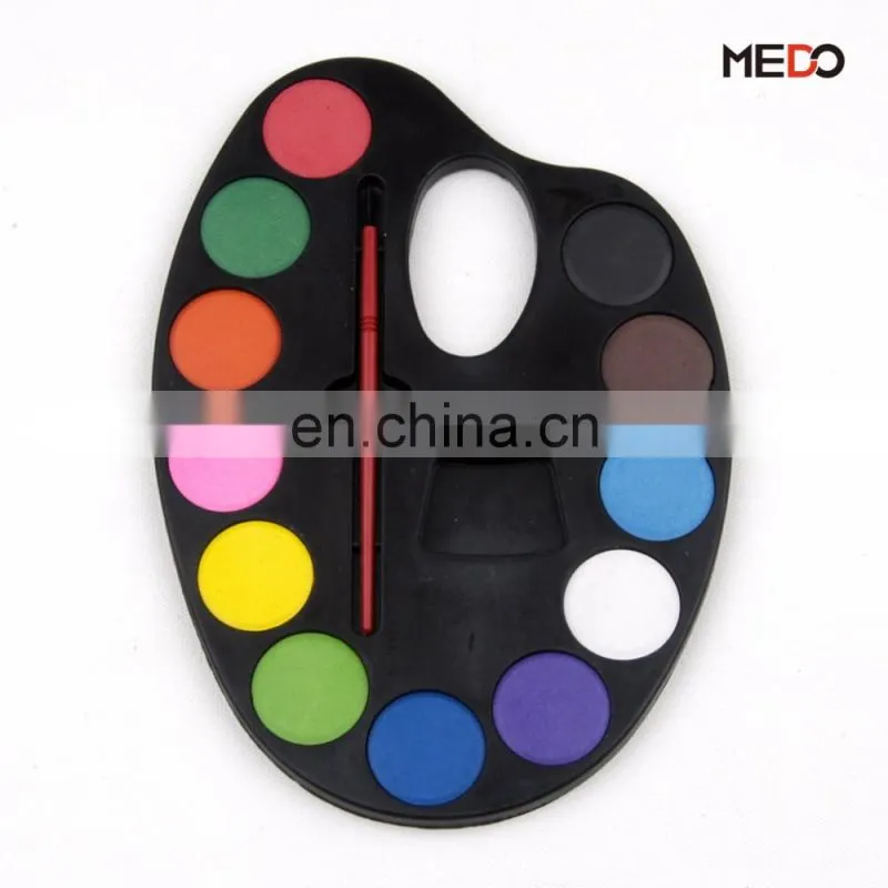 Wholesale tempera blocks piant set,Box, 22.4*16.8*1.5cm,cake, 3cm