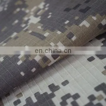 military digital camouflage fabric rip-stop fabric
