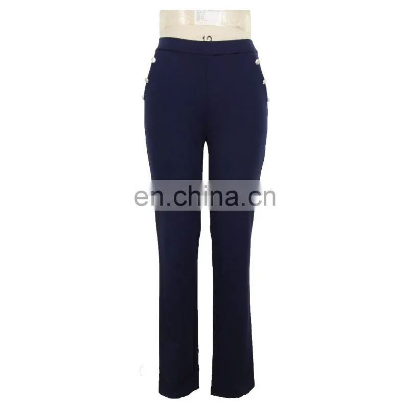Heavy Weight Knitted Old women Pant Trousers Guangzhou Factory
