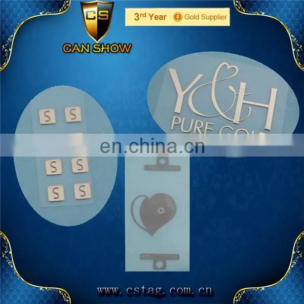 Gold Metal Sticker
