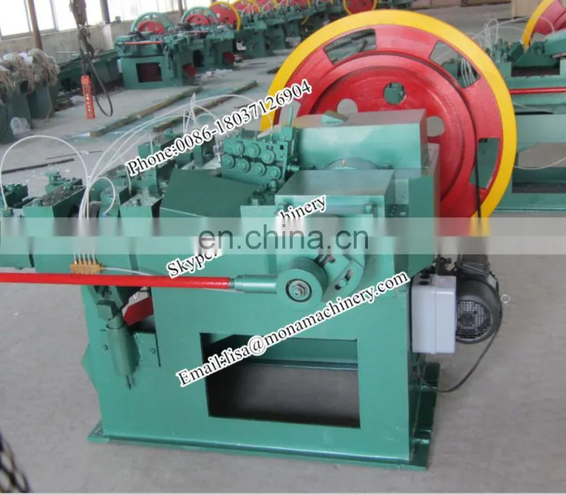 Threaded nail making machine|Threaded nail maker machine|Threaded nail processing machine