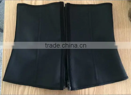 hot sale Cheap Waist Traning Corsets latex vest waist trainer 3 hooks waist trainer