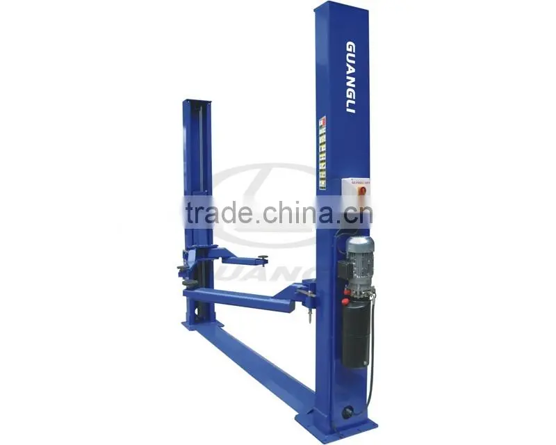 Factory supply used 2 post hydraulic car elevator for sale