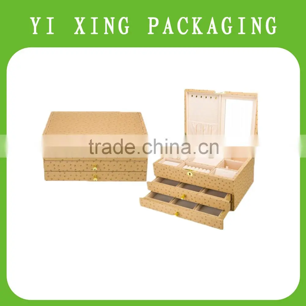Hot seller! YiXing China luxury collection extra large jewelry box