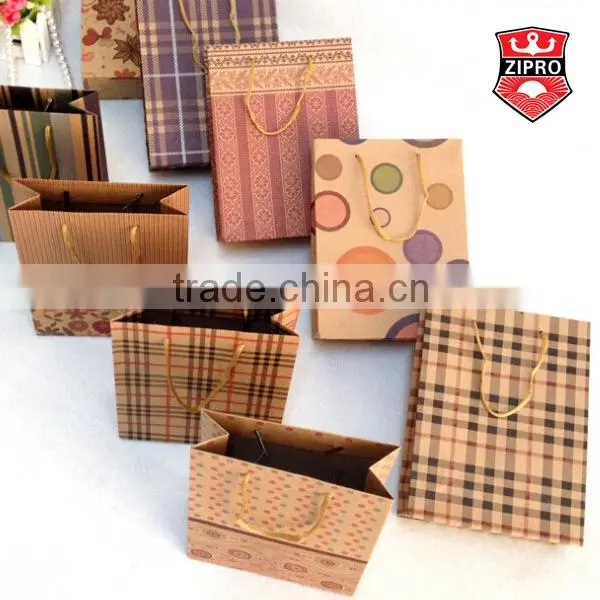 bear photo printing fancy smart shopping paper bag brown kraft gift bag