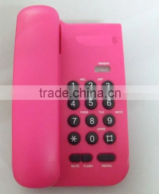 Home corded basic telephone pabx phone
