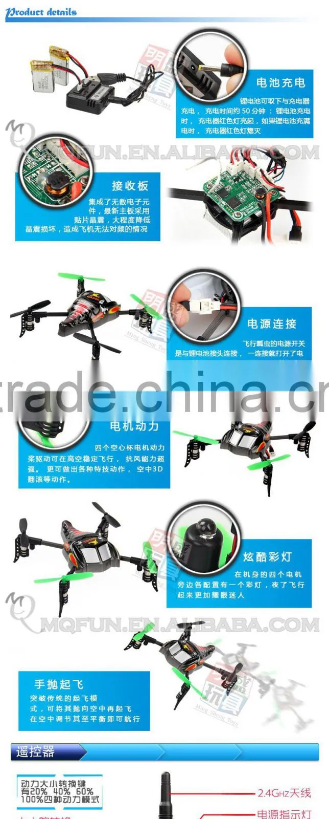 Mini Qute RC remote control flying Helicopter 2.4G hand cast Quadcopter Headless mode Educational electronic toy NO.V202