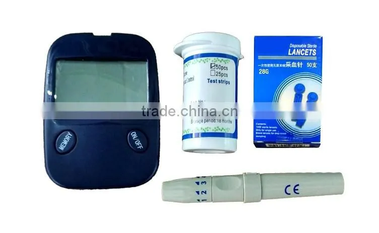Automatic Freestyle Blood Sugar Tester One Touch Ultra Test Strips Glucometer Veterinary and Human Body Measuring Devices Cheap