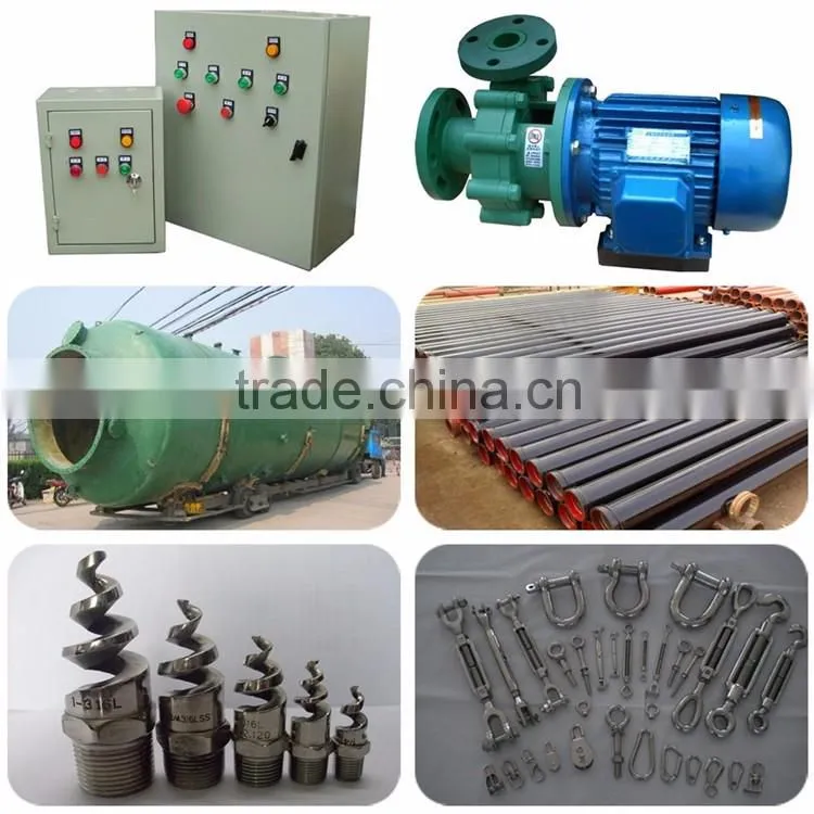 High Quality And High Efficiency FRP Waste Gas Purification Tower In Industry