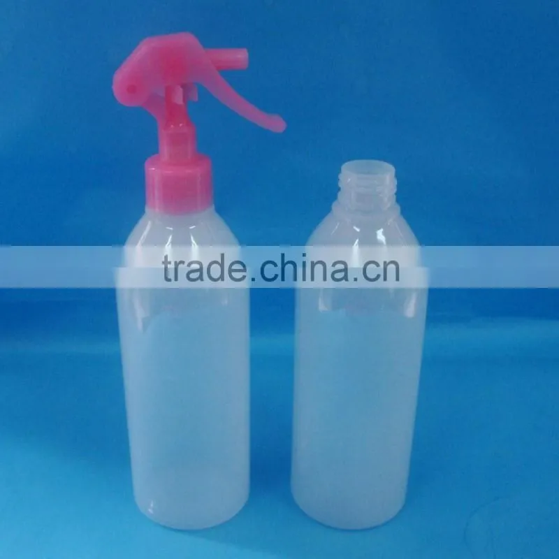 Plastic clear foam bottle with silicone foam pump for personal face washing/ 30mm 43mm closure foam pump