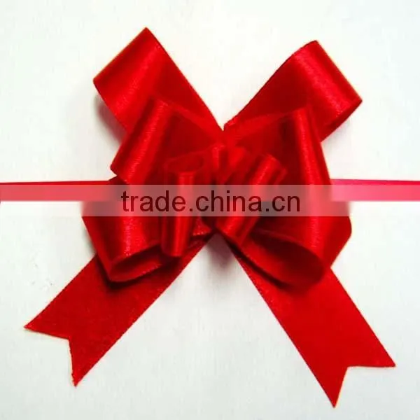 Holographic Red Curling Ribbon Bow for Christmas/party/holiday decoration