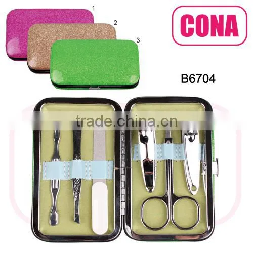 Wholesale professional manicure pedicure set
