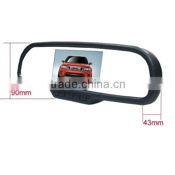 4.3 inch special car rear view mirror with MP5 player