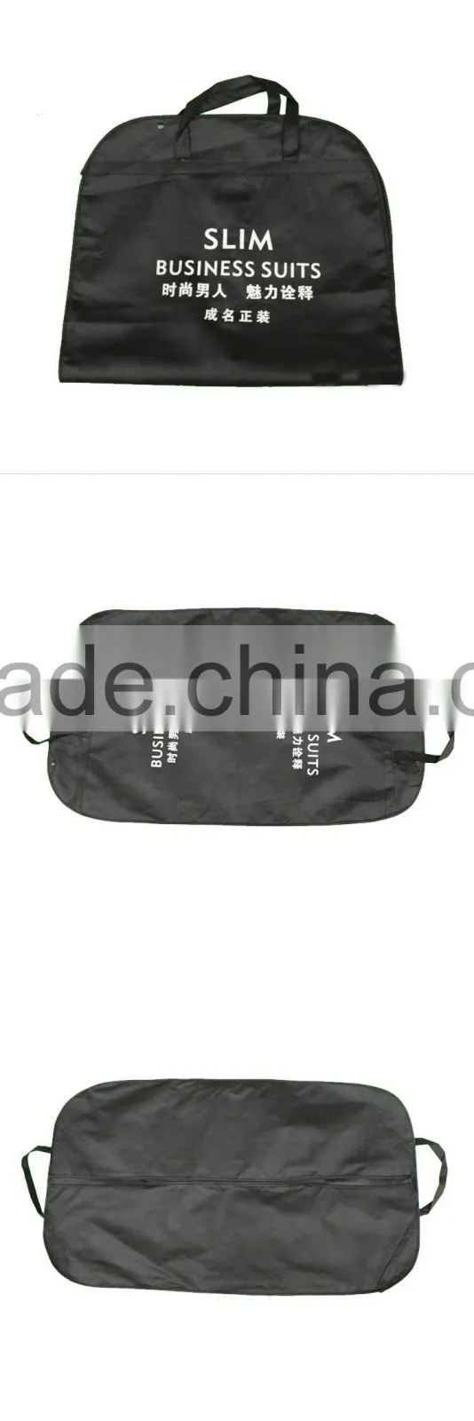 Customize ecofriendly fabric garment bag