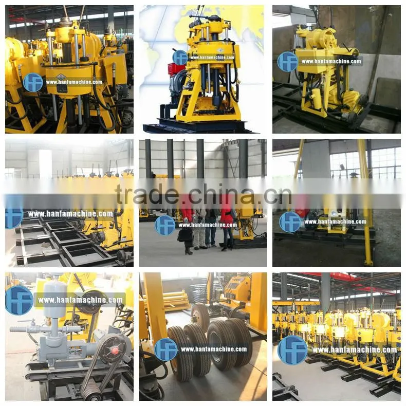 100m Depth! Welcomed HF150E Portable Electric Water Well Drilling Rig