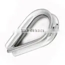 Stainless Steel Heavy Duty Wire Rope Thimble G414 Type