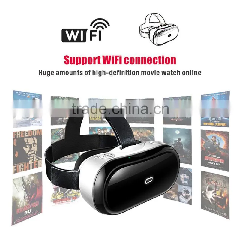 All in one VR headset virtual reality 3D VR Glassess 1080P HD