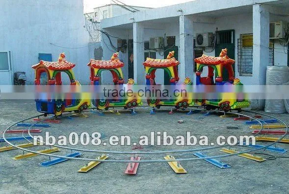 Amusement park mini electric track train