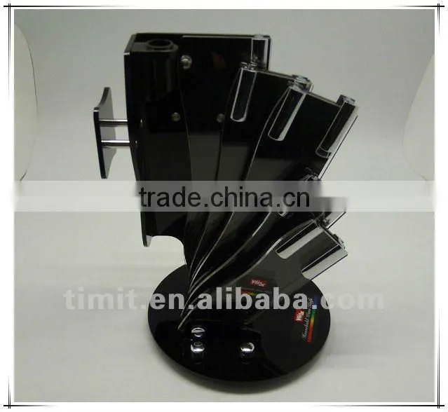 8pcs stainless steel hollow handle kitchen knife