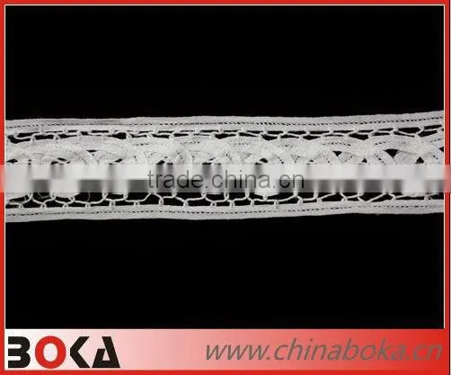 Korean rhinestones bridal lace trim for garment
