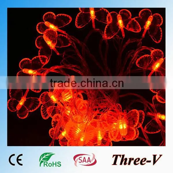 Butterfly LED Xmas lights holiday home window ceiling tree decoration string light 5M/10M 220V/110V