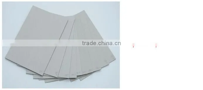 1200gsm Stationery grey board paper