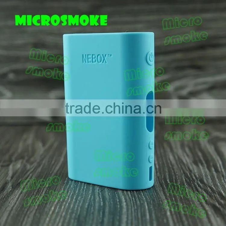 China market wholesale high quality silicone rubber cover for nebox 60w box mod, nebox silicone case