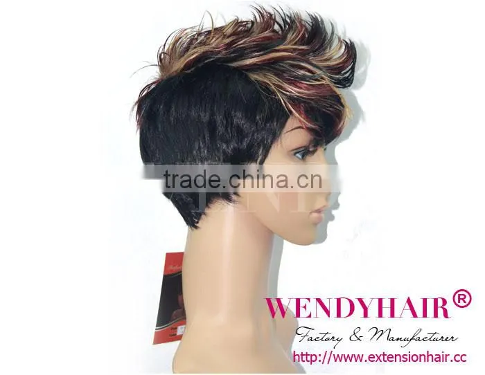 Best quality Wendy woman wig short hair make beautiful for you