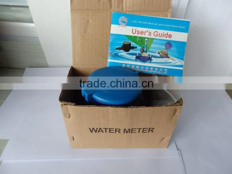 Low cost water meter in ABS material Plastic water meter