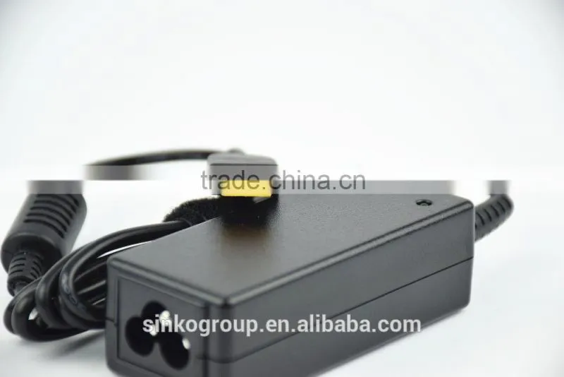 20v 2.25a shenzhen wholesale ac laptop adapter charger for lenovo square pin yellow