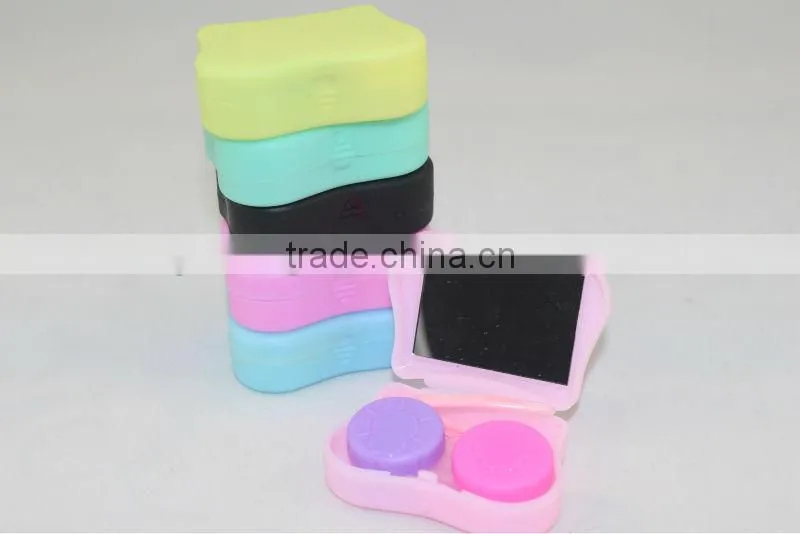 travel kit fda approved trading card display contact kit lens case