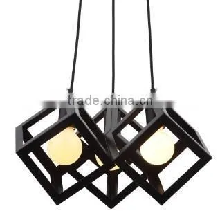 Retro Metal Wire Cage Pendant Lights