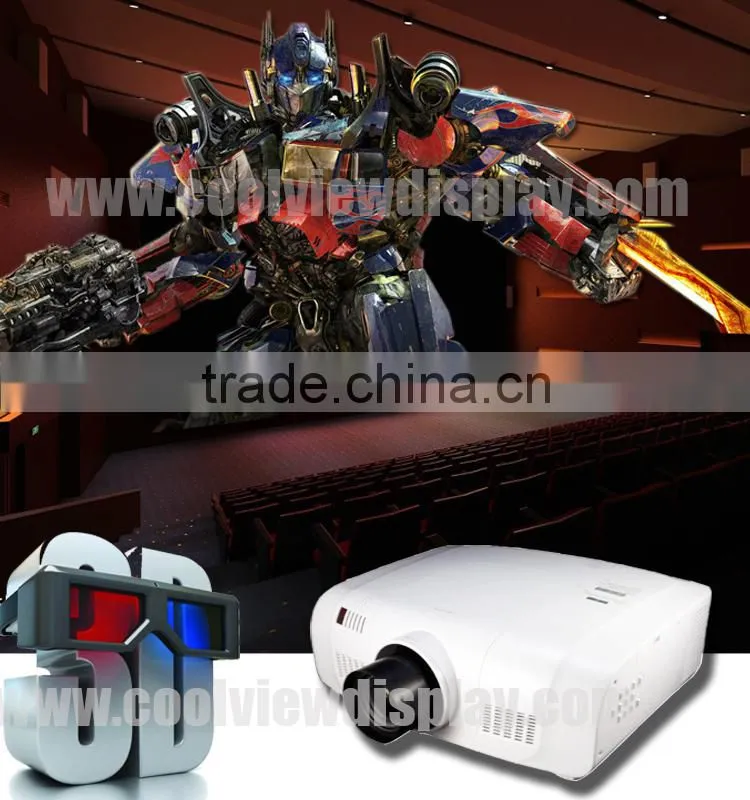 edge blending built in 3LCD Full HD HDMI DVI support wuxga 1920x1200 10000 lumens projector cinema