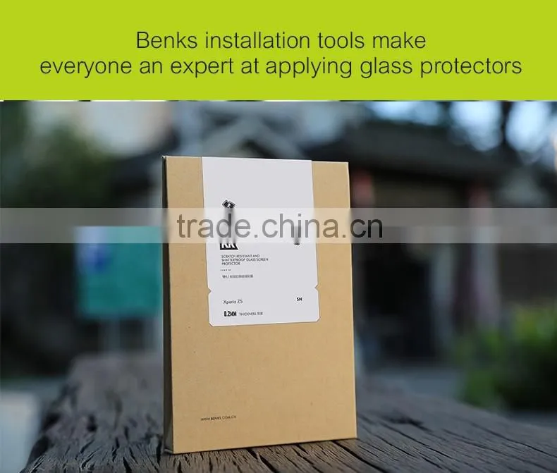 Benks Magic KR+ 0.2mm 9H Anti-Scratch ExplosionProof Crystal Temperedglass Screen Protector For Sony Xperia Z5