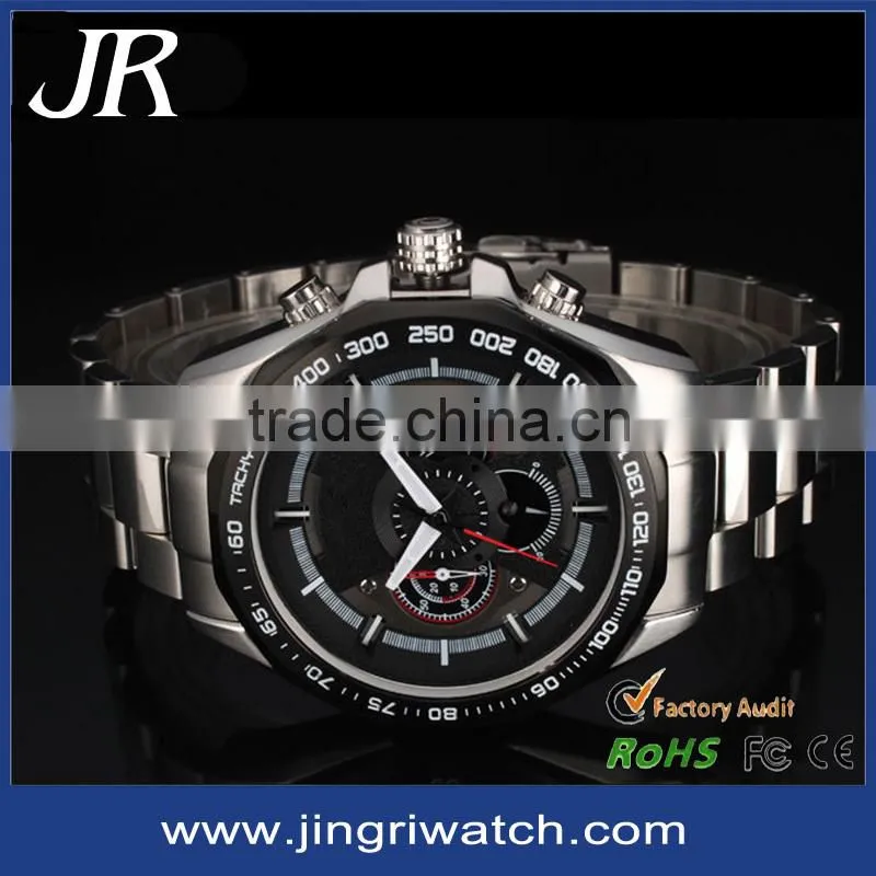 Stainless steel watch sports men 2015 mens watches luxury brand