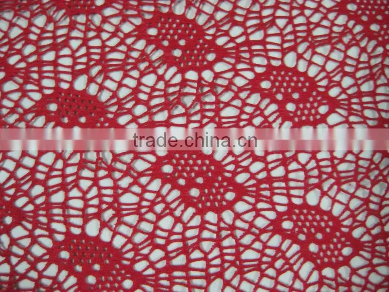 purple lace fabric