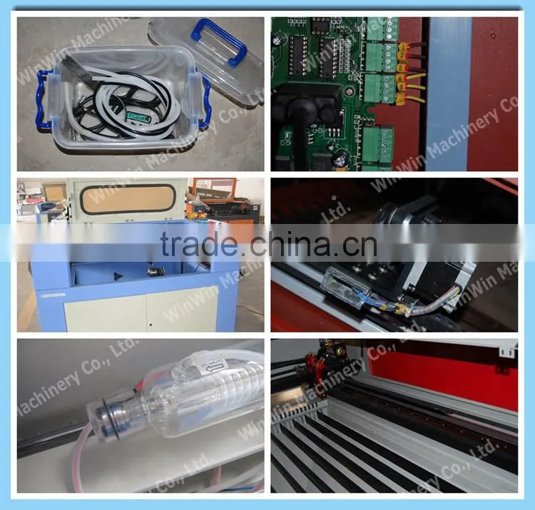 CNC Manufacturing (600*400mm) LM6040E Small Laser Cutting Machine Price