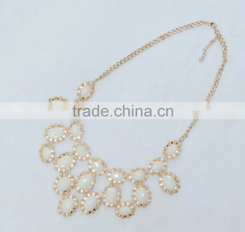 Hot Styles Alloy Casting and Stones Necklace For The Year Of 2014