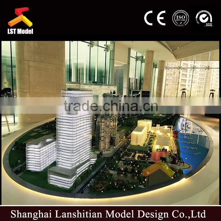 Miniature House Building Model,3D Architecture Model Rendering