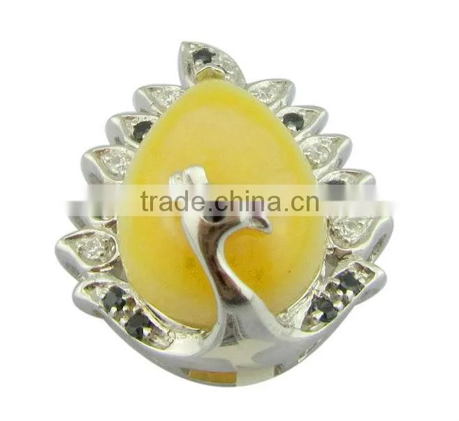 fashion jewelry made in china/silver jewelry pendant five star pendant