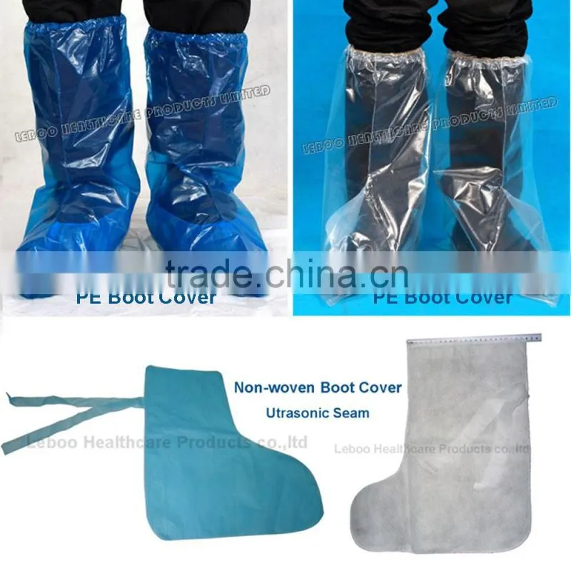 Disposable PE boot cover