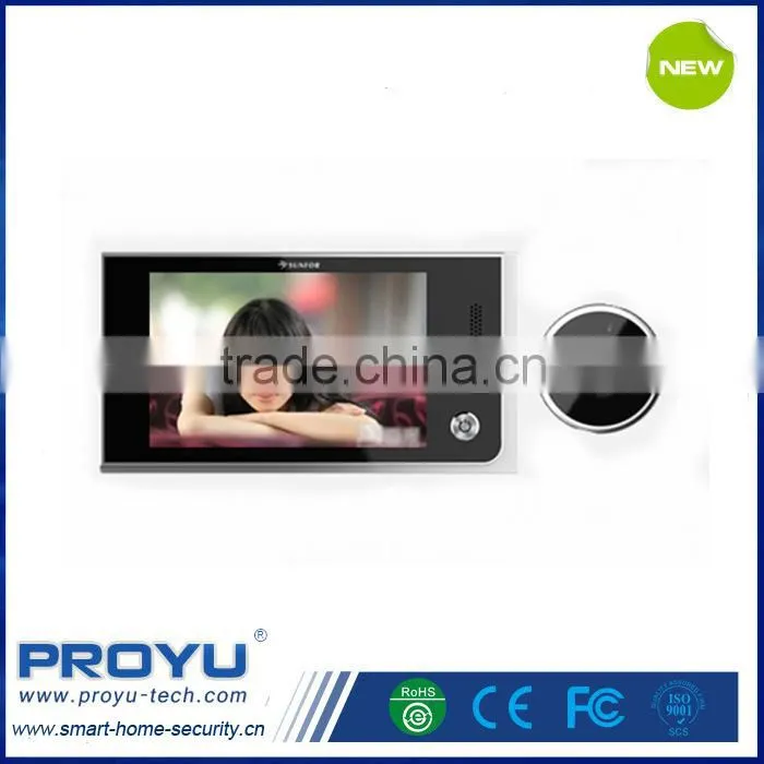 Home Security 3.5inch LCD Color Digital TFT Memory Door Peephole Viewer Doorbell Security Camera