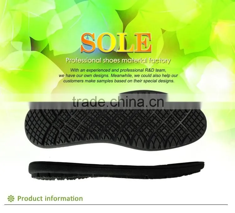 fashion european durable men footwear rubber outsole