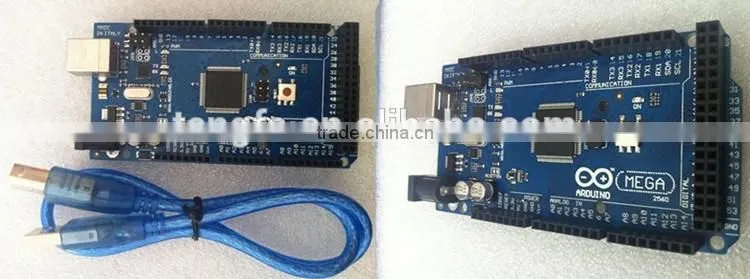 Ardu Mega 2560 R3 ATmega2560-16AU Development Board with USB Cable
