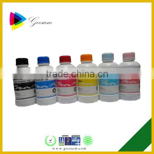 Heat transfer sublimation ink for epson R800/1800 inkjet printer