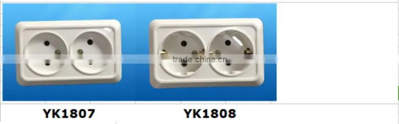 double USB wall socket wall socket