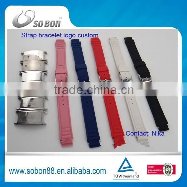 innovative products for import energy silicone bracelet with stainless steel buckle made in China