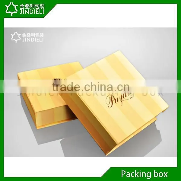 Handmade wood veneer chocolate gift folding boxes